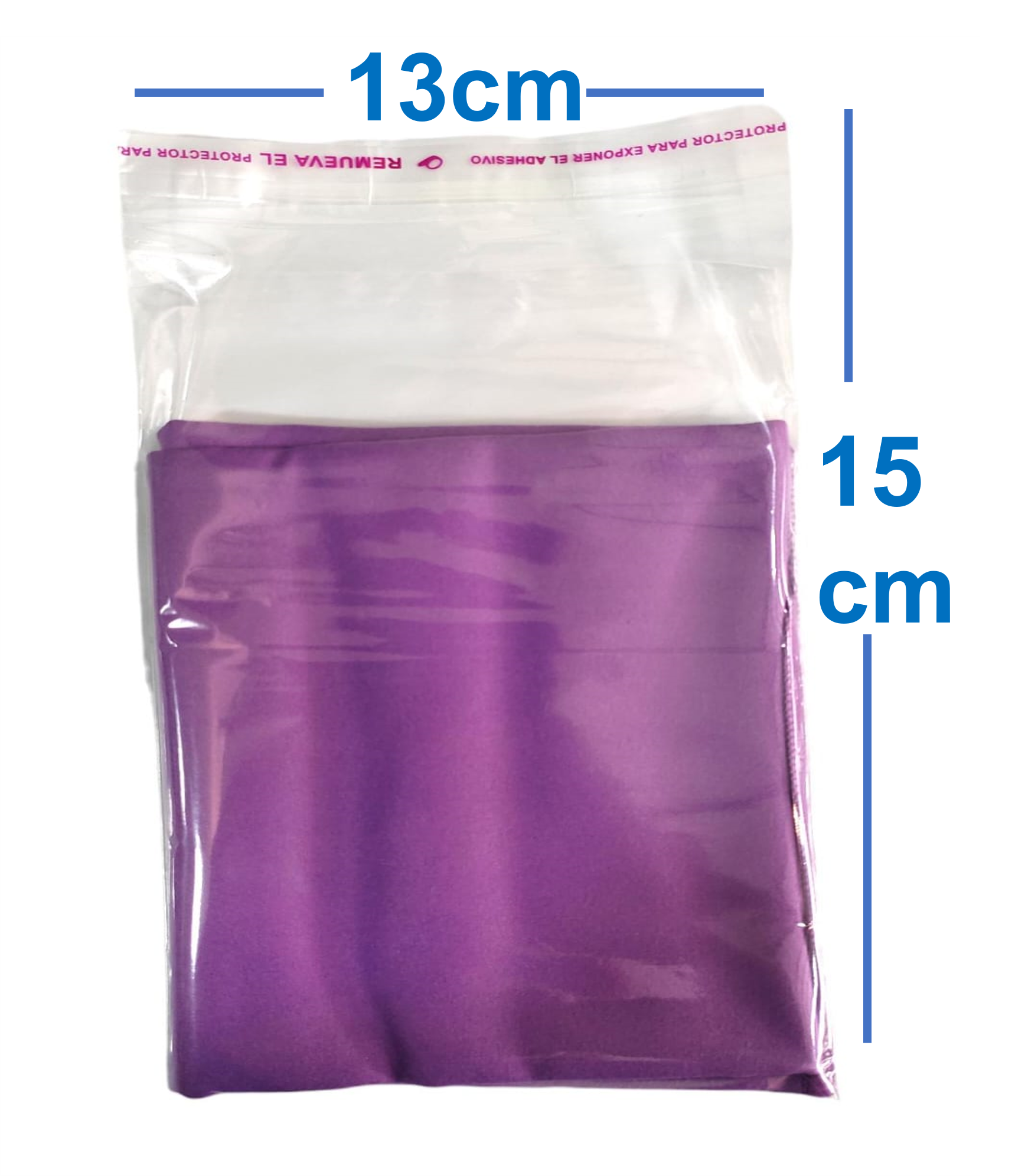 Bolsas Adhesivas Transparentes x 100 Unds