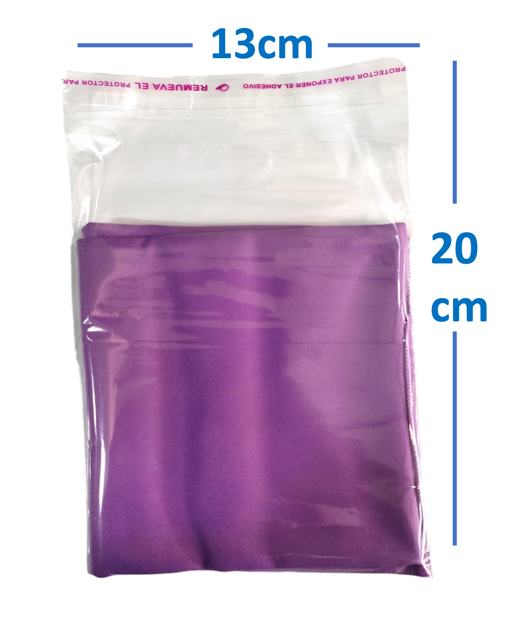 Bolsas Adhesivas Transparentes x 100 Unds