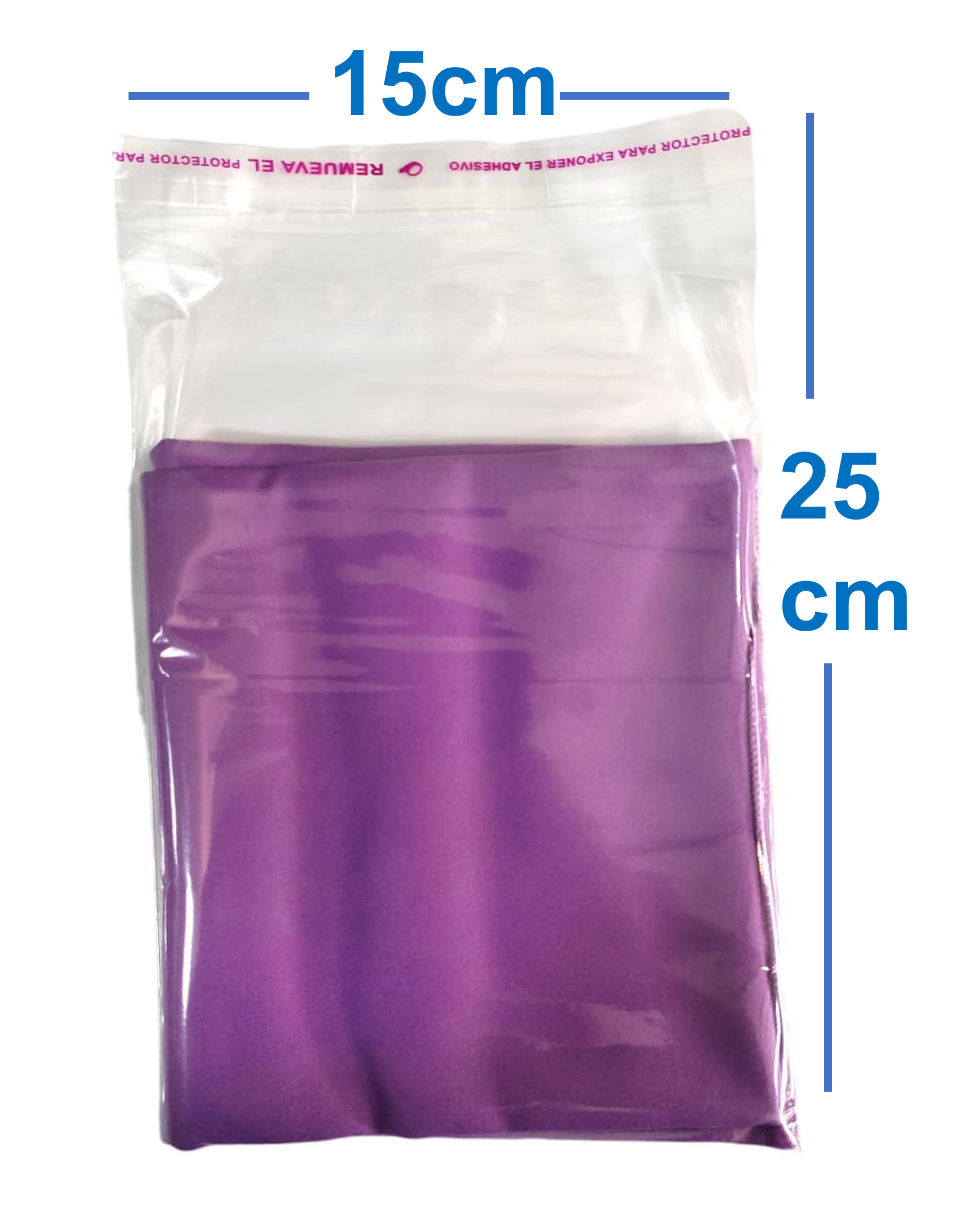 Bolsas Adhesivas Transparentes x 100 Unds