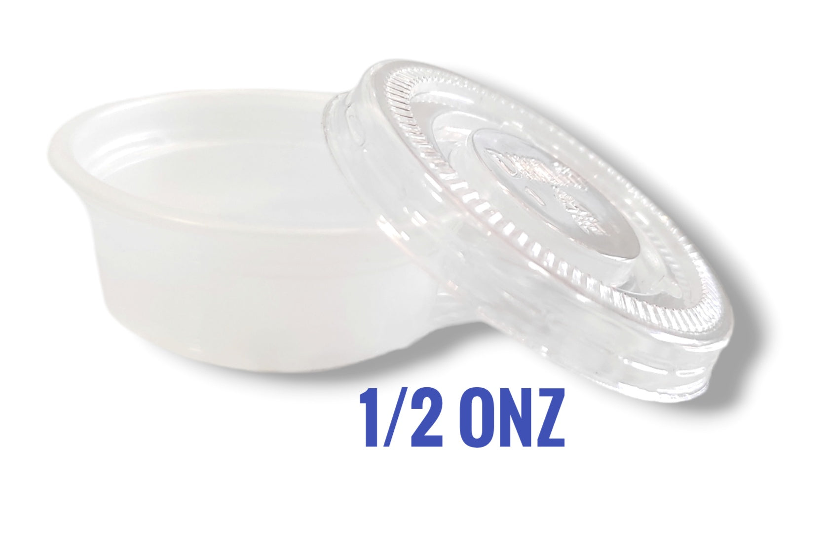 Tapas Para Copas Salseras Souffle 0.5 - 0.75 - 1 Onz X 100 Unds Darnel