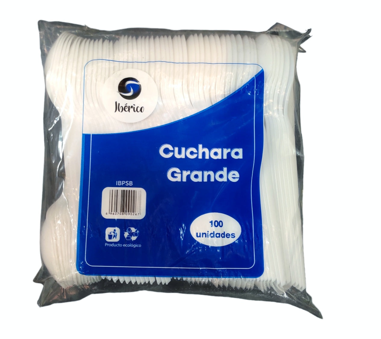 Cubiertos Desechables Grandes #6 x100Unds