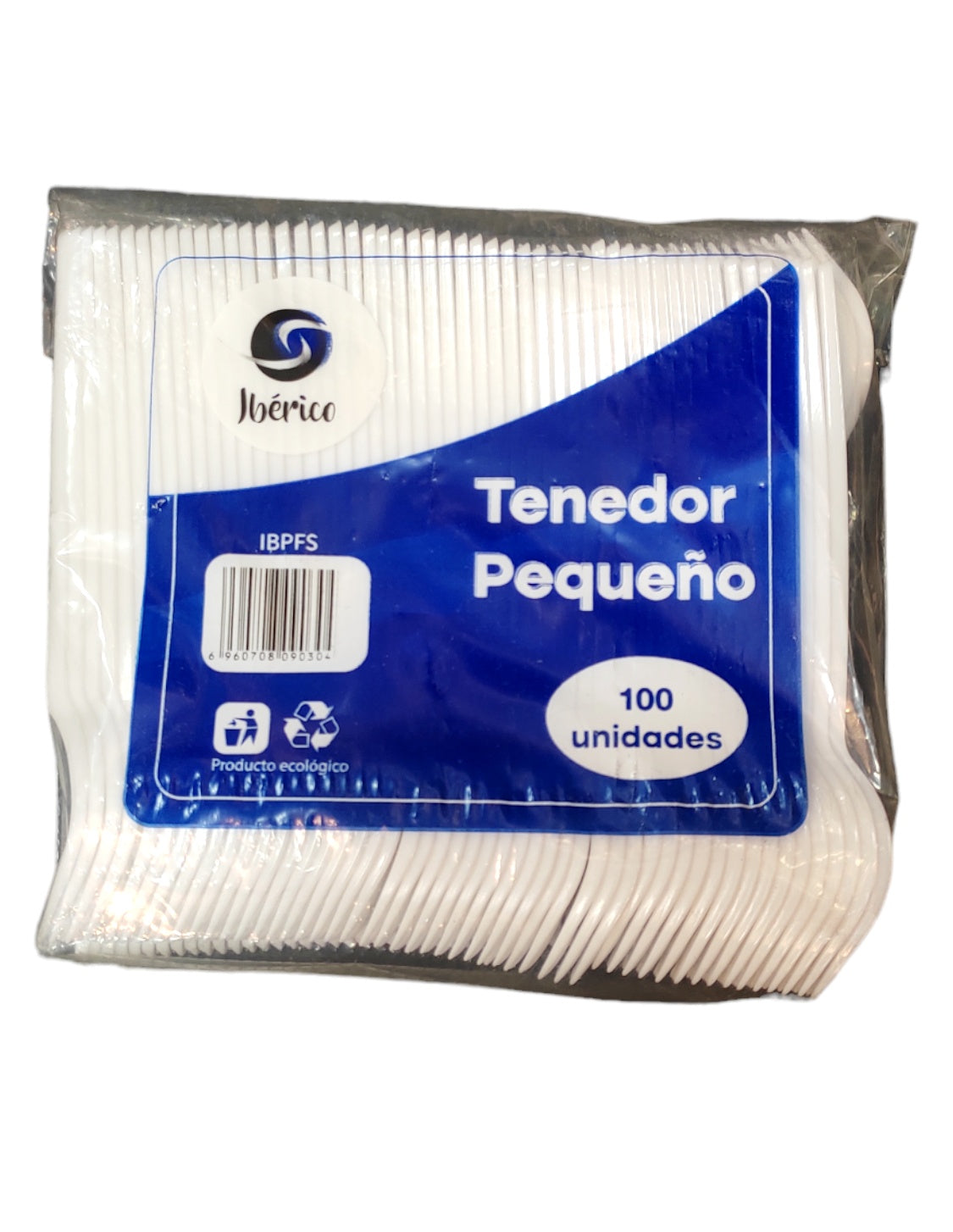 Cubiertos Desechables Pequeños x100Unds