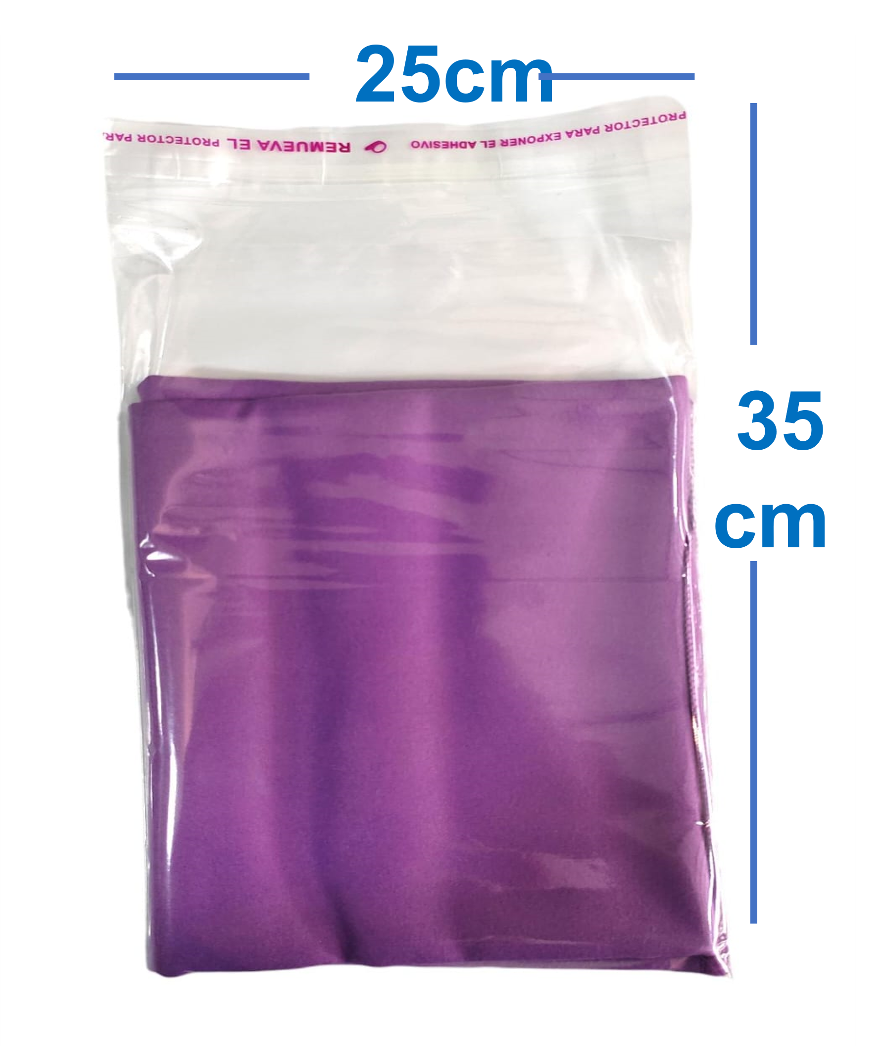 Bolsas Adhesivas Transparentes x 100 Unds