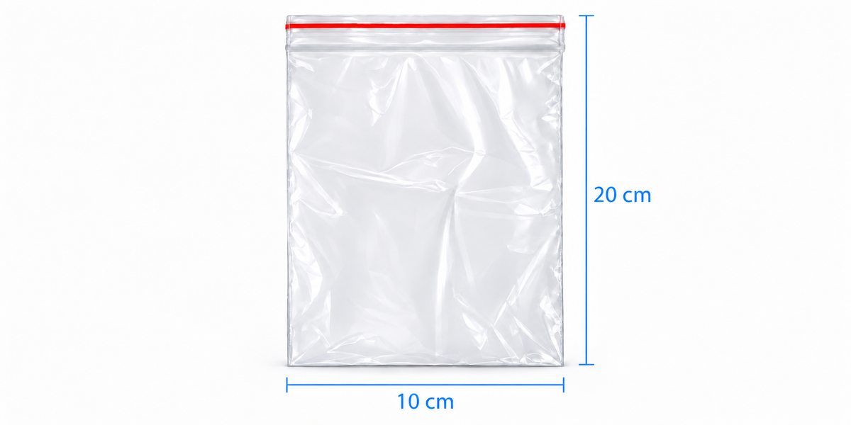 Bolsas Ziplock / Ziploc Hermeticas Resellables Transparentes Paq x100 unds