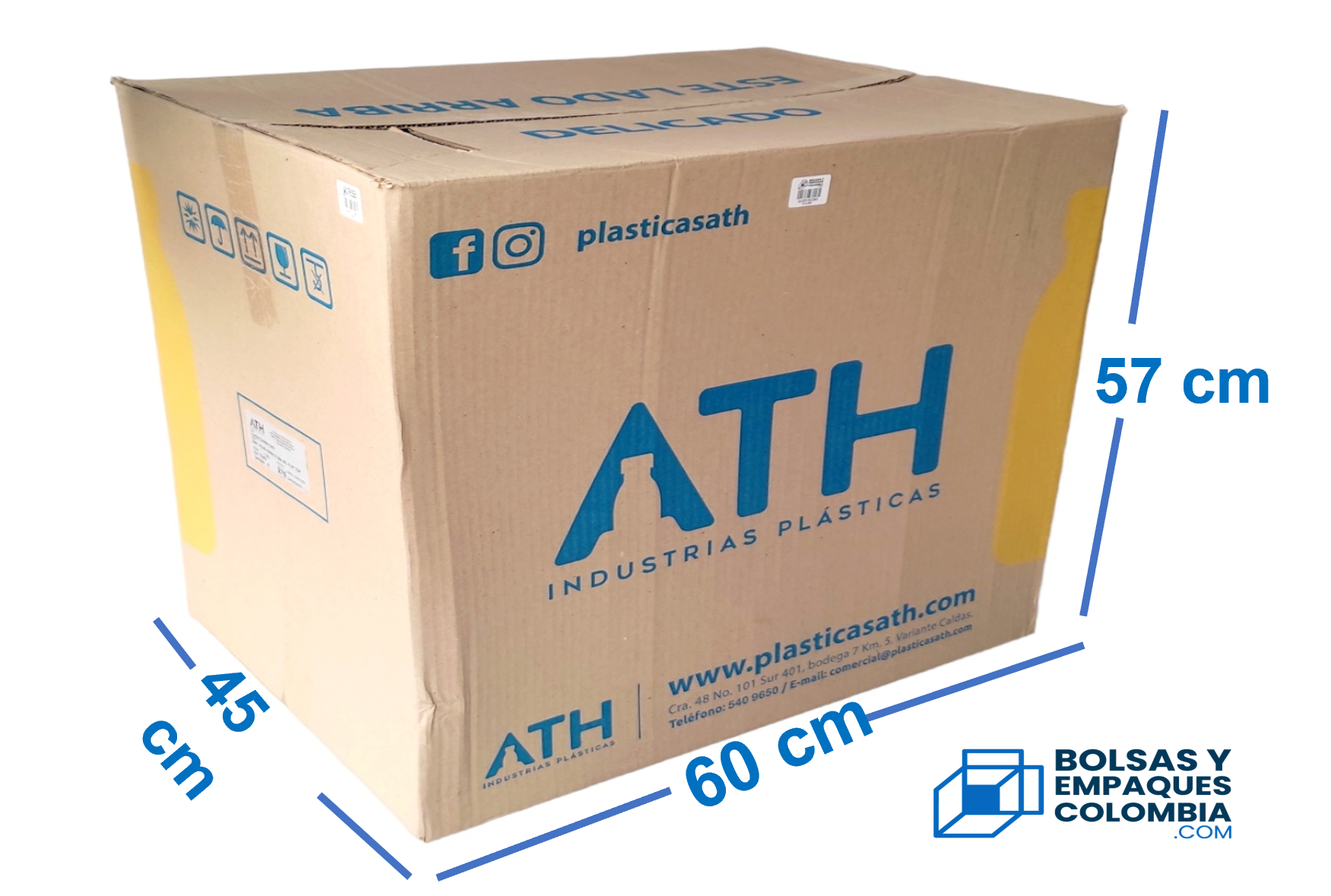 Caja de Cartón Corrugado Reuso