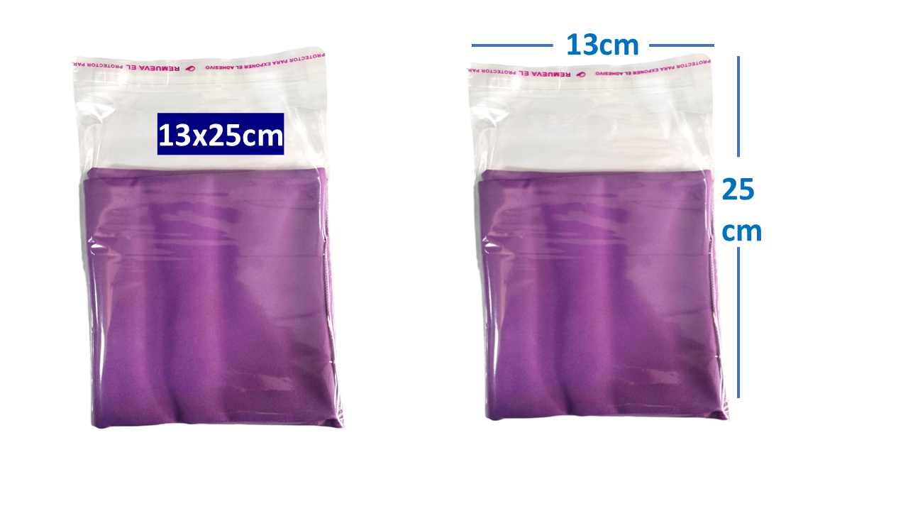 Bolsas Adhesivas Transparentes x 100 Unds