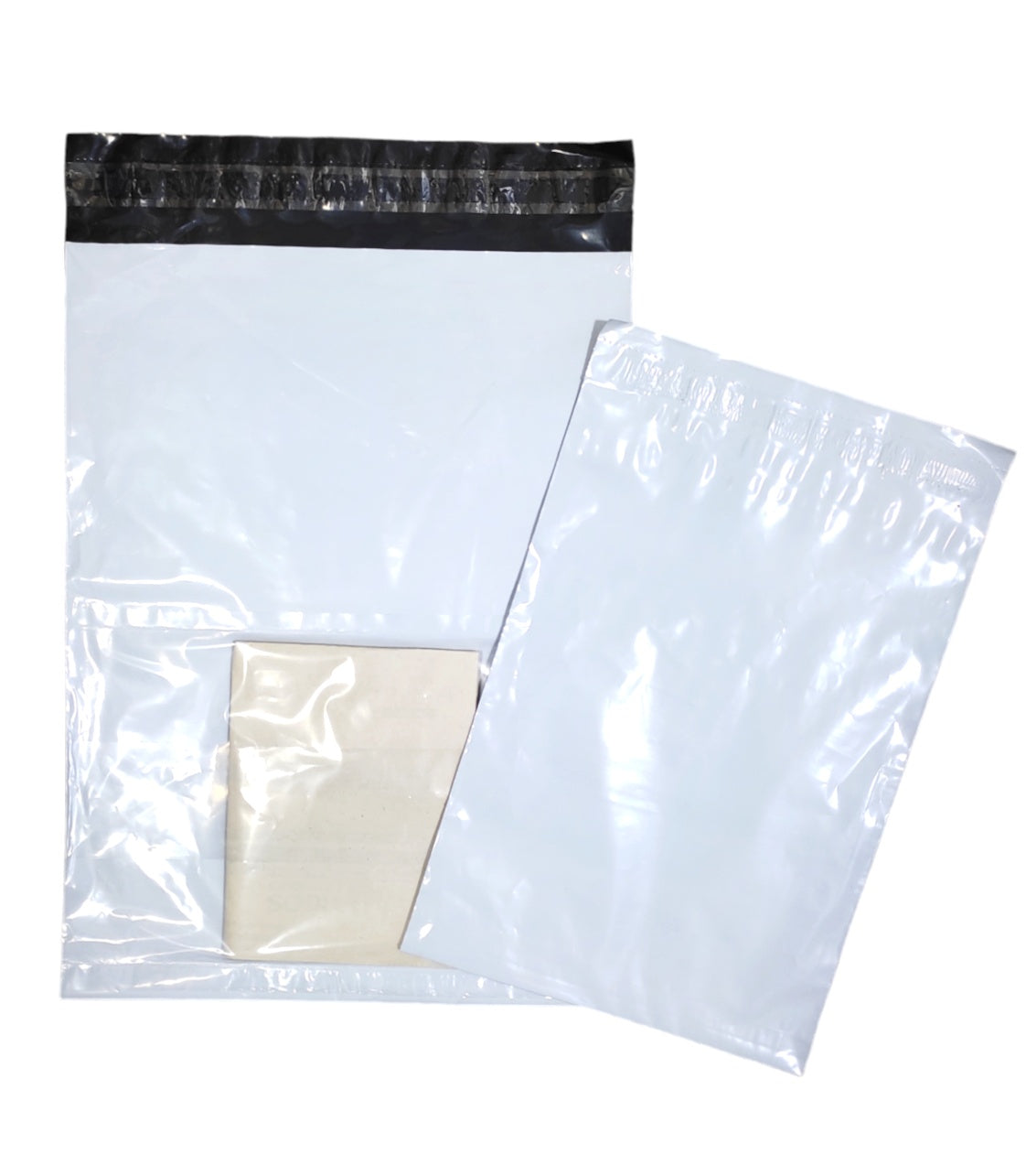 Bolsa de seguridad biodegradable con portaguía de 48 x 60 cm para envíos