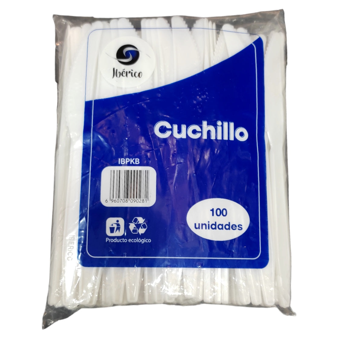 Cubiertos Desechables Grandes #6 x100Unds