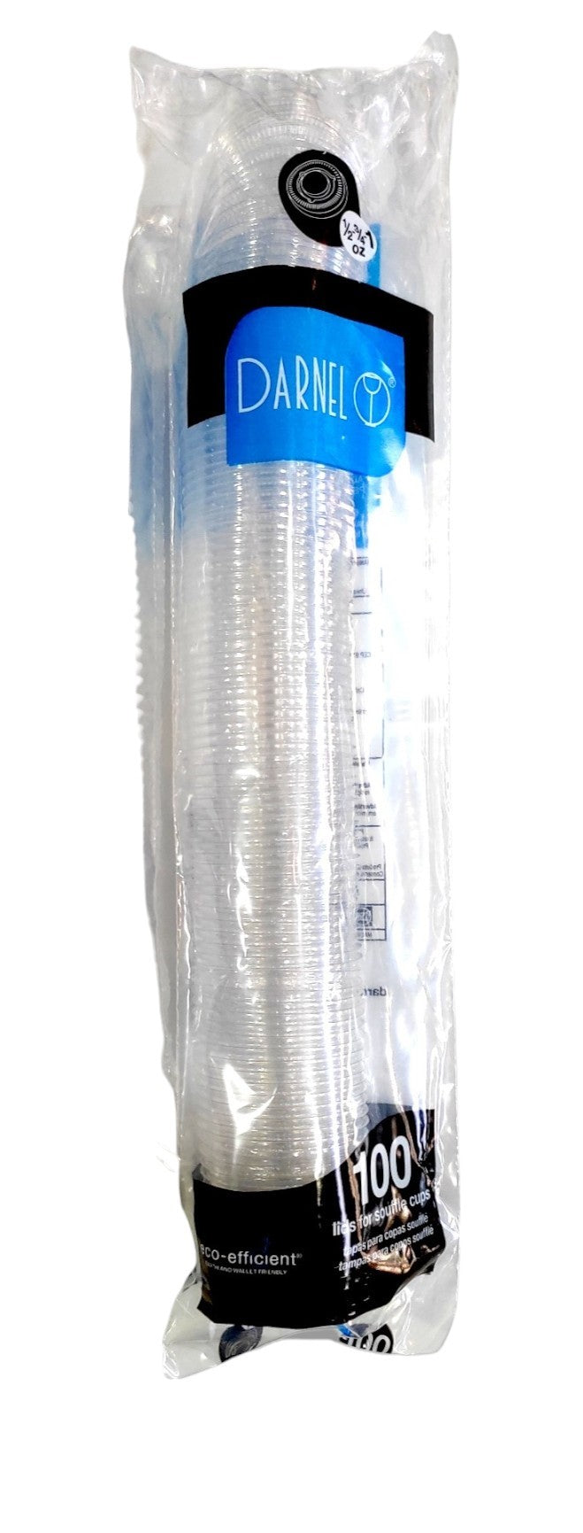 Tapas Para Copas Salseras Souffle 0.5 - 0.75 - 1 Onz X 100 Unds Darnel