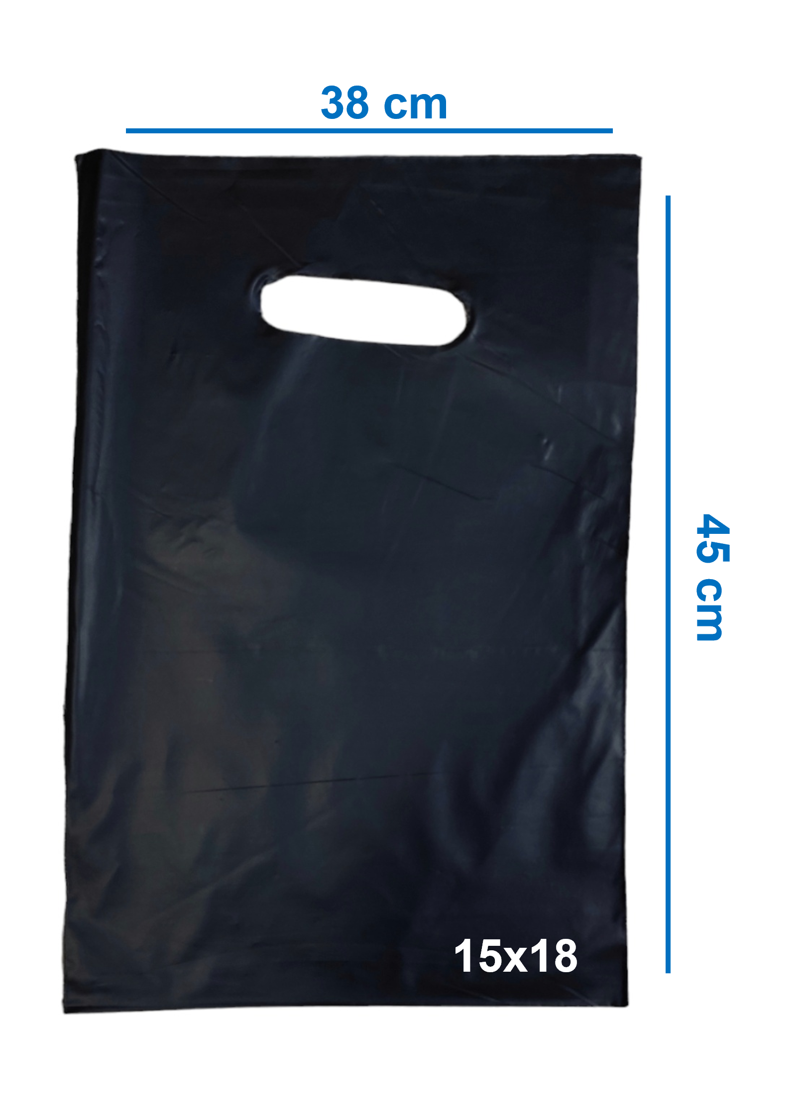 Bolsas Biodegradables Troqueladas Boutique 15X18 x 100 Unds Diferentes Colores