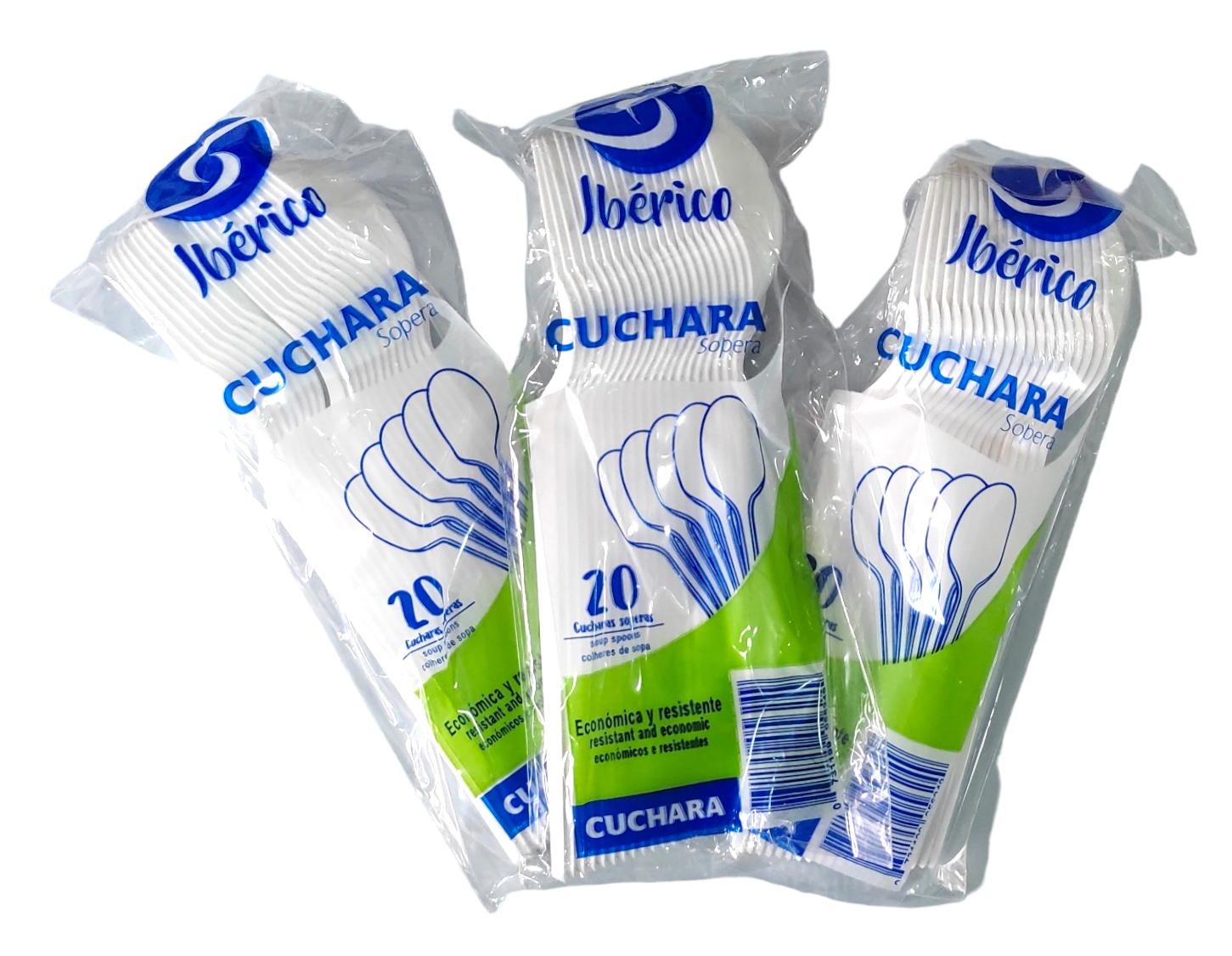 Cubiertos Desechables Grandes X 20Unds