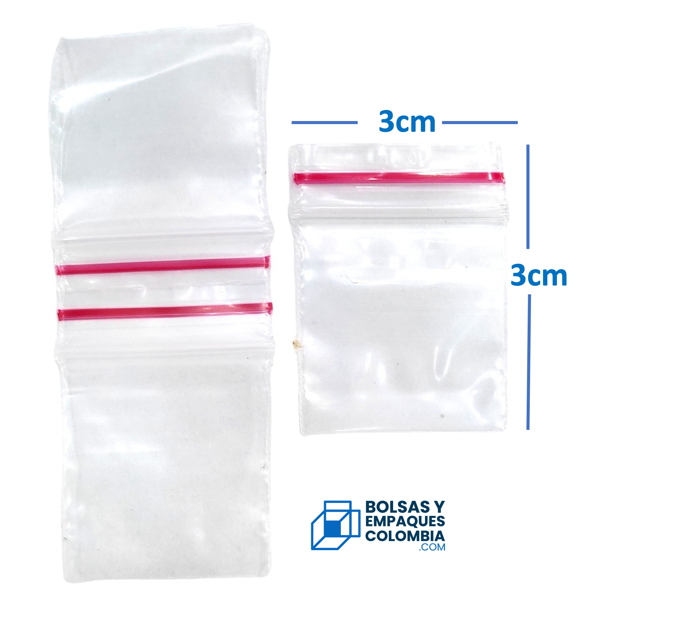 Bolsas Ziplock / Ziploc Hermeticas Resellables Transparentes