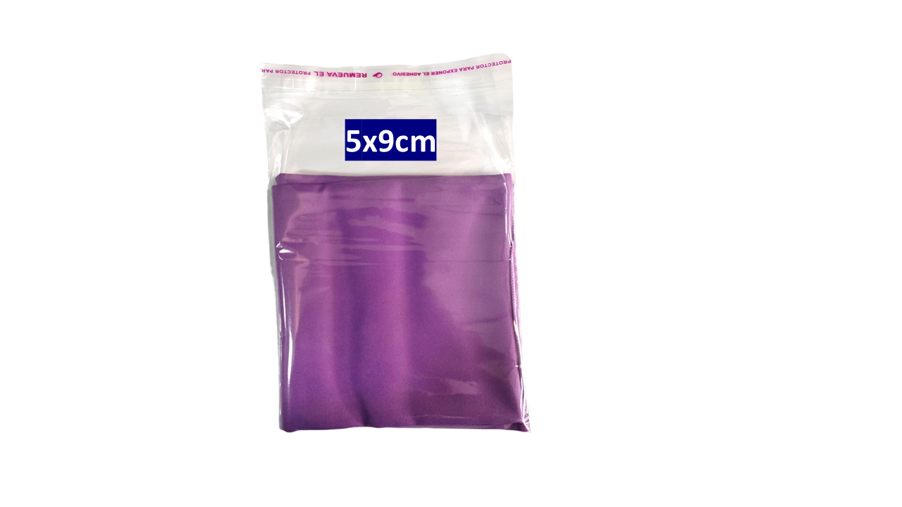 Bolsas Adhesivas Transparentes x 100 Unds