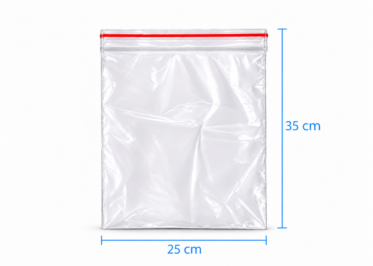 Bolsas Ziplock / Ziploc Hermeticas Resellables Transparentes Paq x100 unds