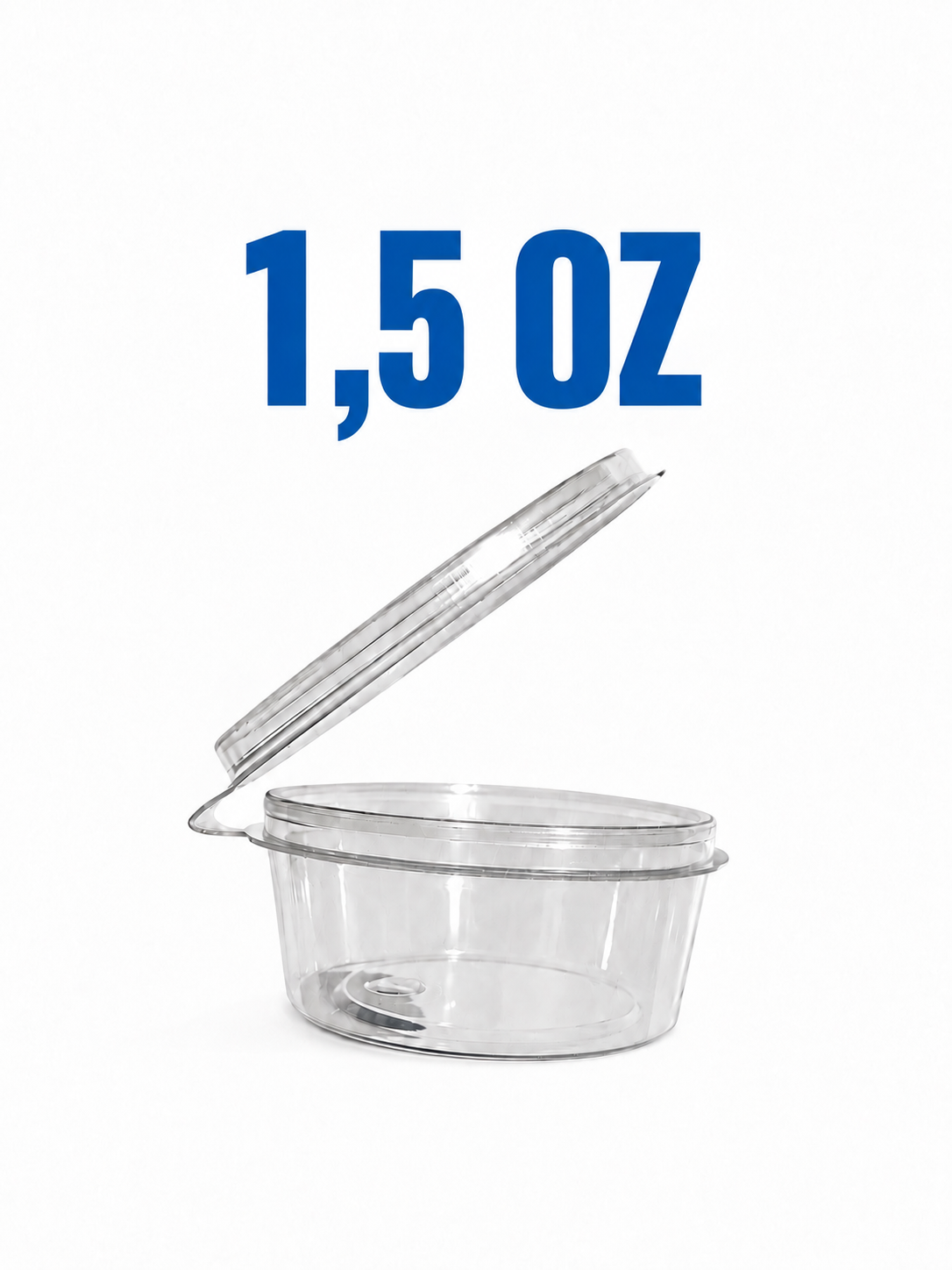 Copas Soufflé Transparentes Con Tapa  | Ibérico Diferentes Tamaños