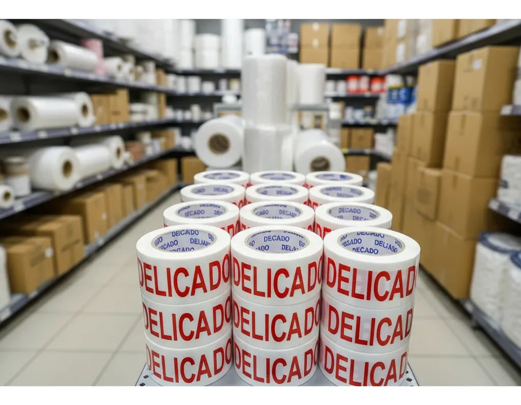 Cinta Adhesiva "DELICADO" 2 Pulgadas X 100 Mts