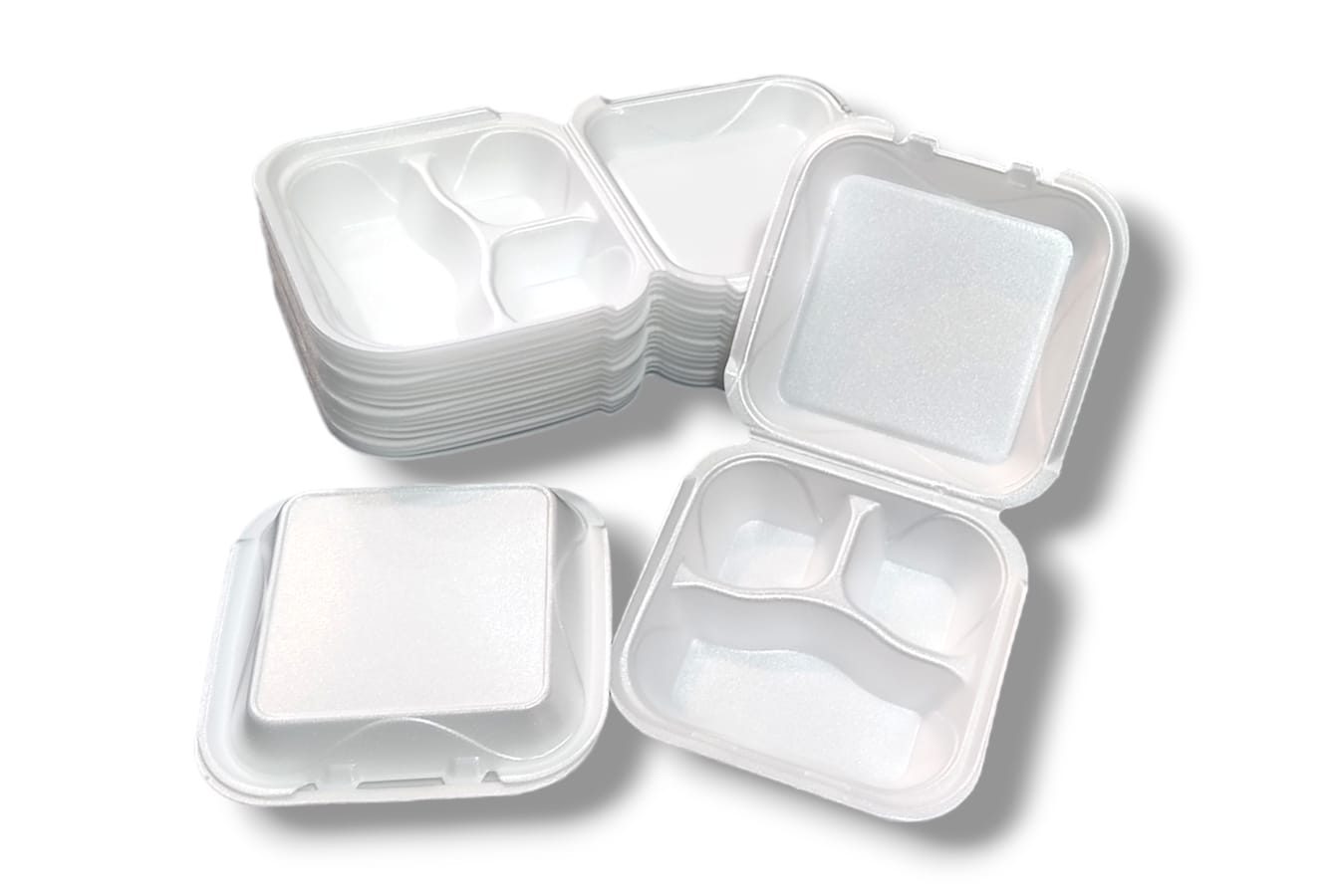 Porta Comida P3 X 200 Unds Blanco Darnel