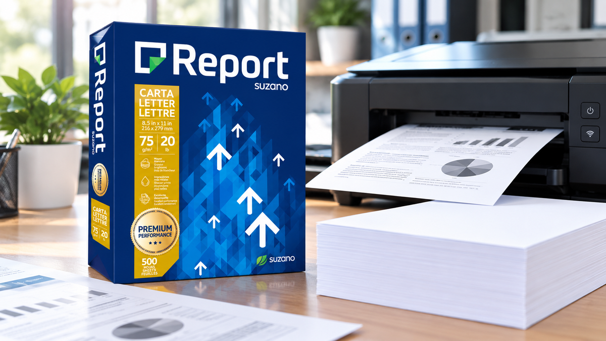 Resma de Papel Carta Report 75 g | 500 Hojas