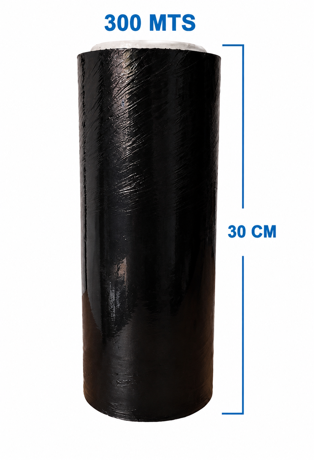Vinipel Stretch X Rollo X 300Mts Negro Embalaje