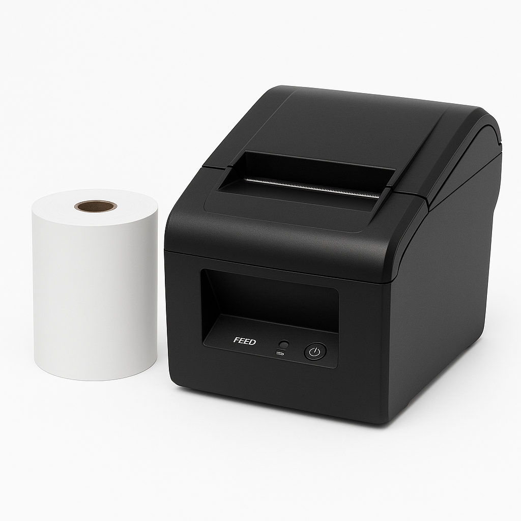 Rollos Termicos Para  Impresora POS  80X60MM X 60MTS