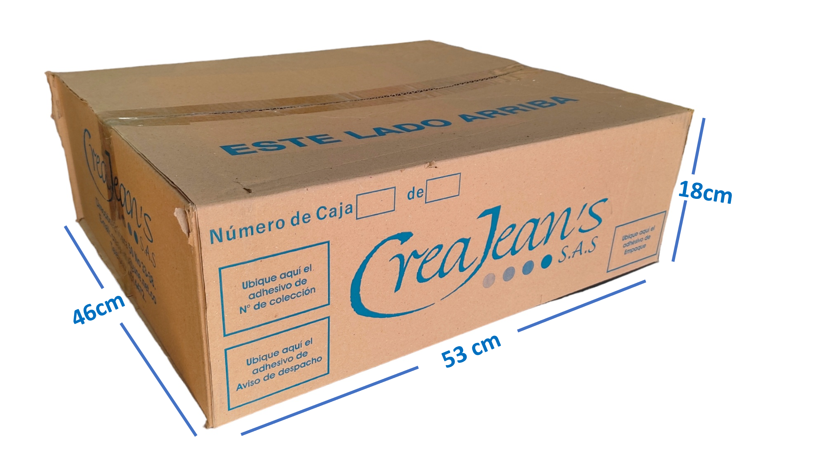 Caja de Cartón Corrugado Reuso