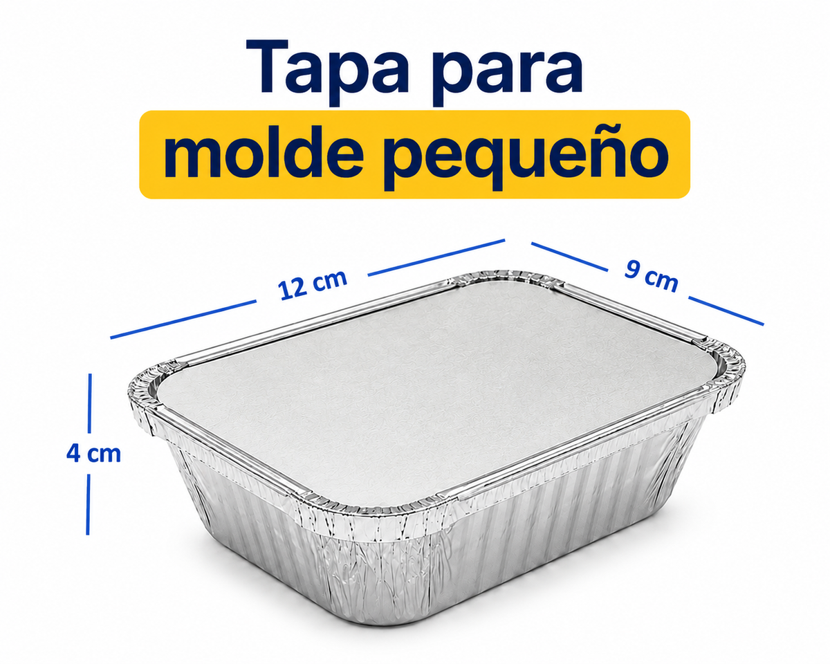 Tapas  De Aluminio Para Moldes De Lasañas