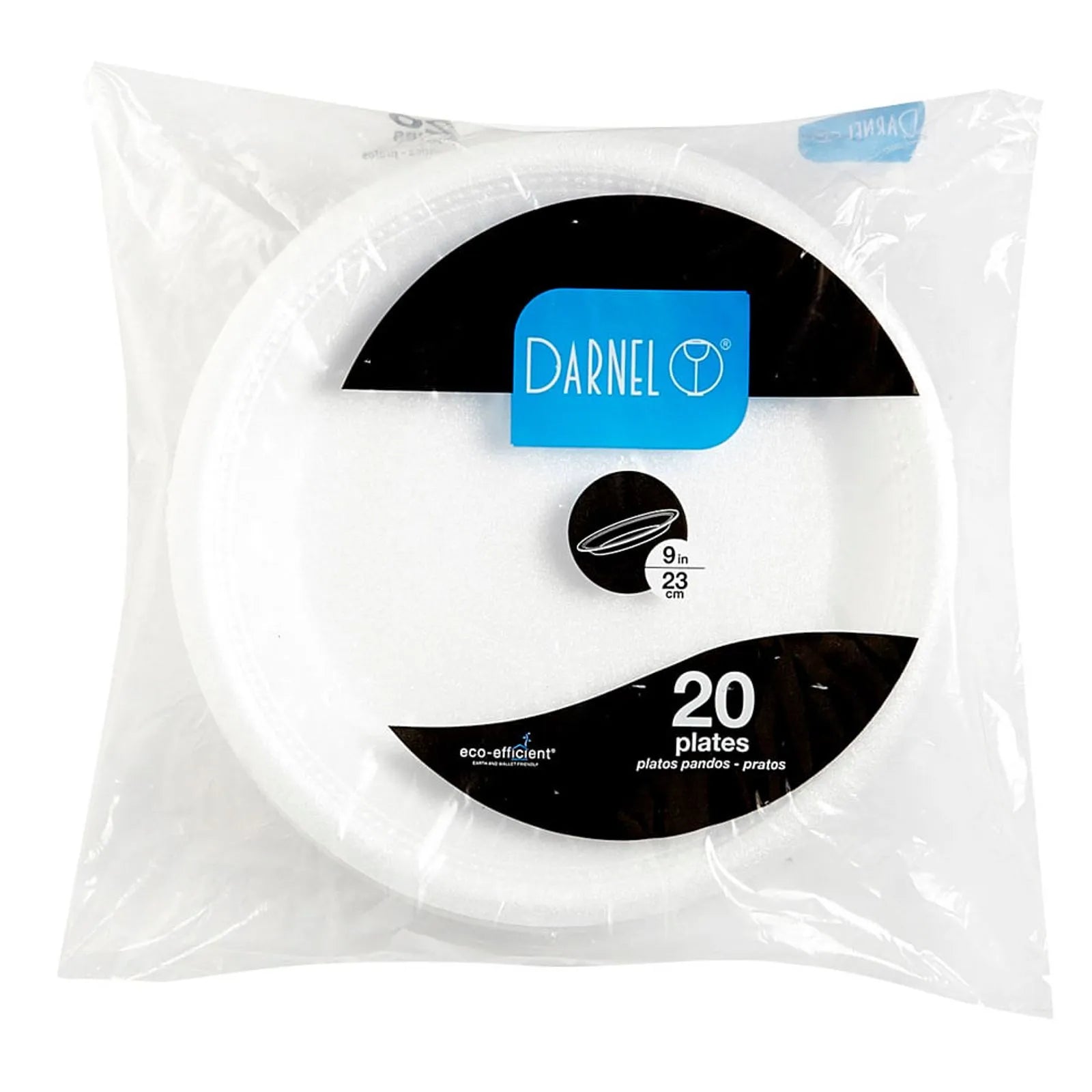 Platos Pandos Desechables Darnel X 20 Unds